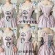 Krad Lanrete Le Portrait de Marie SP Shirred Top, Corset Top and Open Front Skirt Sets(Limited Reservation/3 Colours/Full Payment Without Shipping)